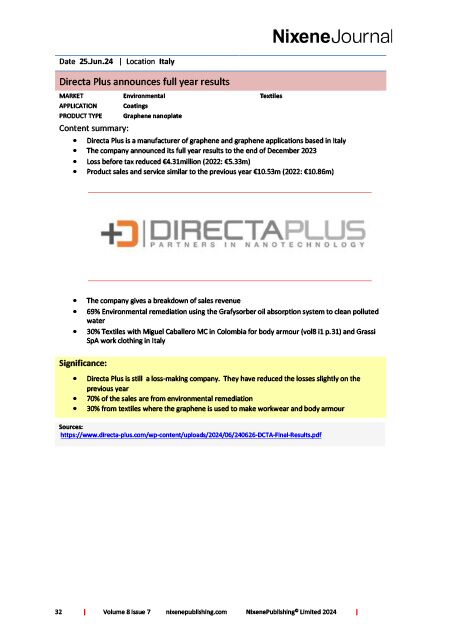 Nixene Journal Volume 8 Issue 7-32 (July 2024)