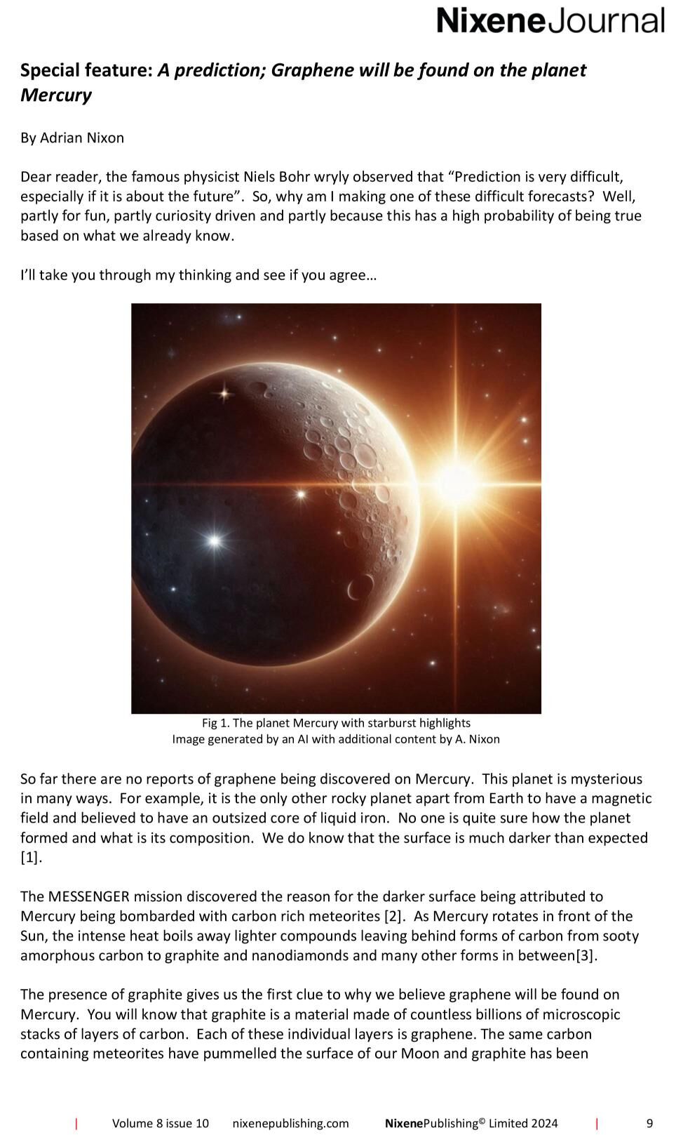 Nixene Journal Volume 8 Issue 10 Special Feature_1 (October 2024)-1