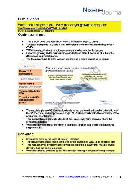 Nixene Journal Volume 5 Issue 12 Article 13 (December 2021)