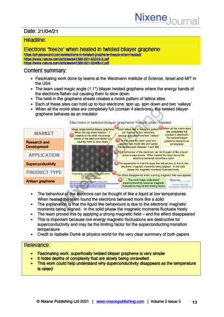 Nixene Journal Volume 5 Issue 5 Article 13 (May 2021)