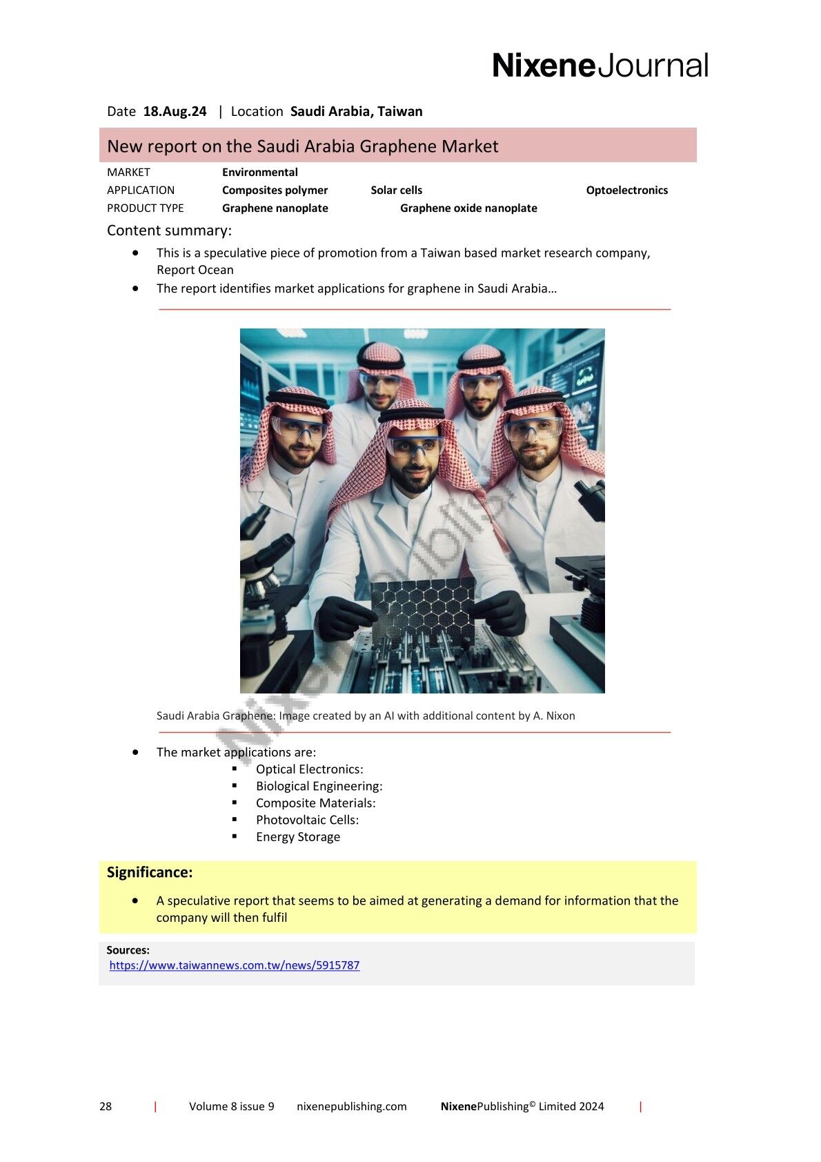 Nixene Journal Volume 8 Issue 9 Article 28 (September 2024)