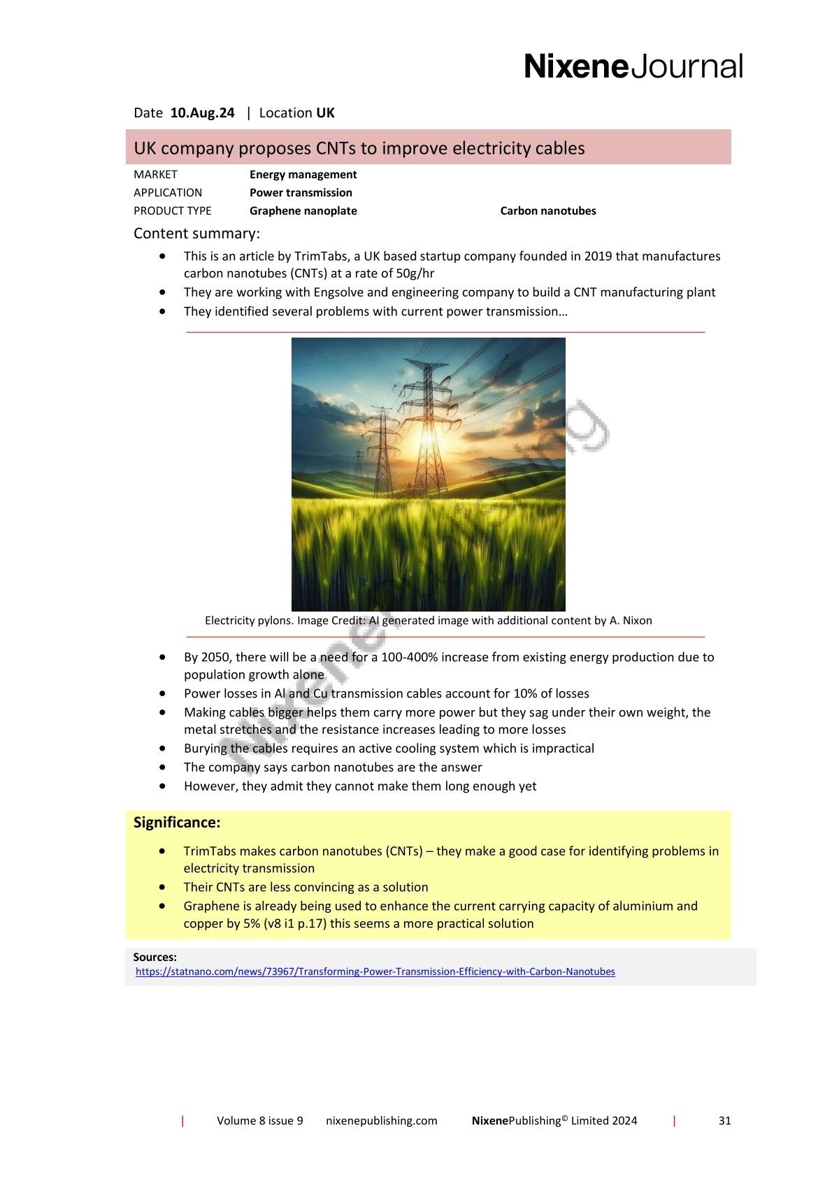 Nixene Journal Volume 8 Issue 9 Article 31 (September 2024)