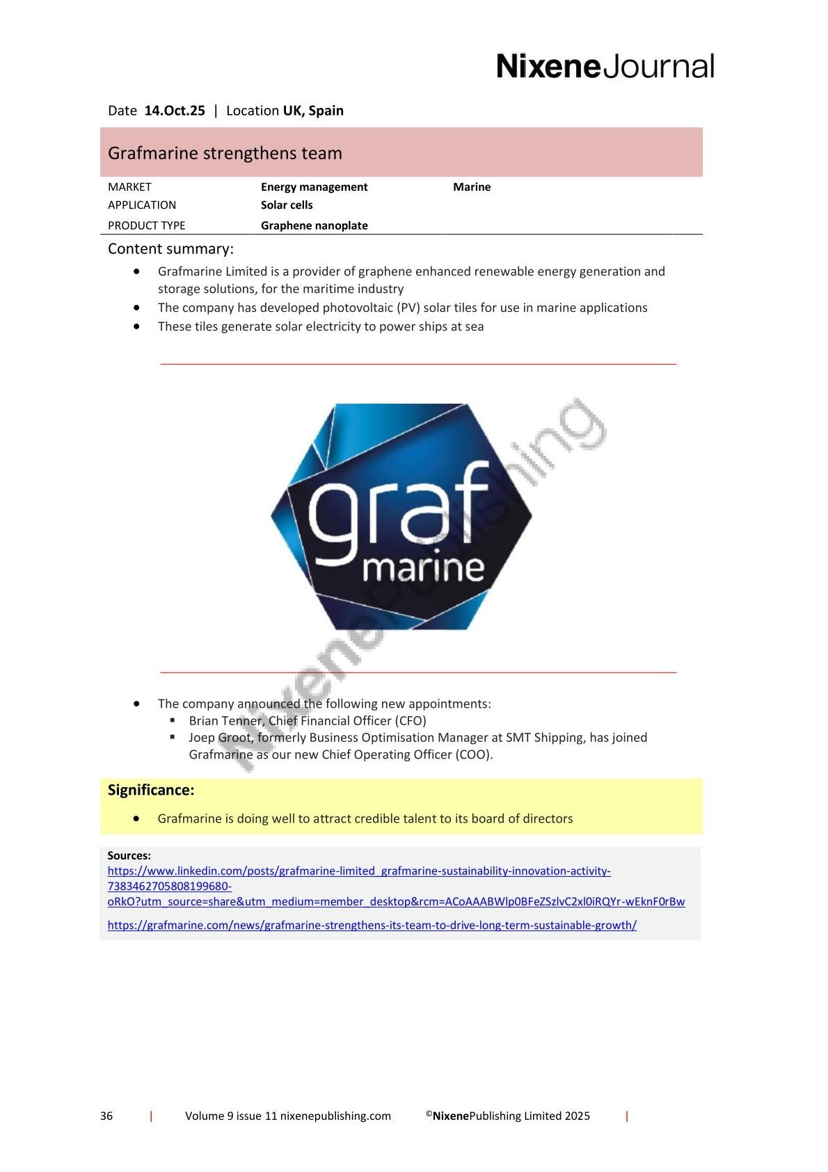Nixene Journal Volume 9 Issue 11-36 (November 2025)