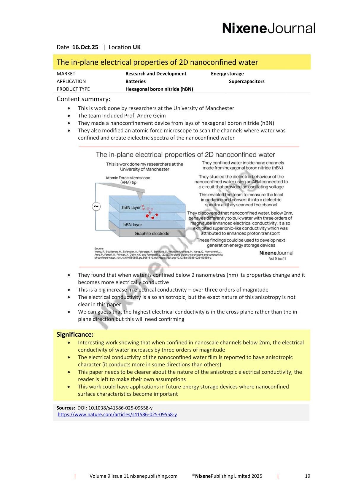 Nixene Journal Volume 9 Issue 11-19 (November 2025)