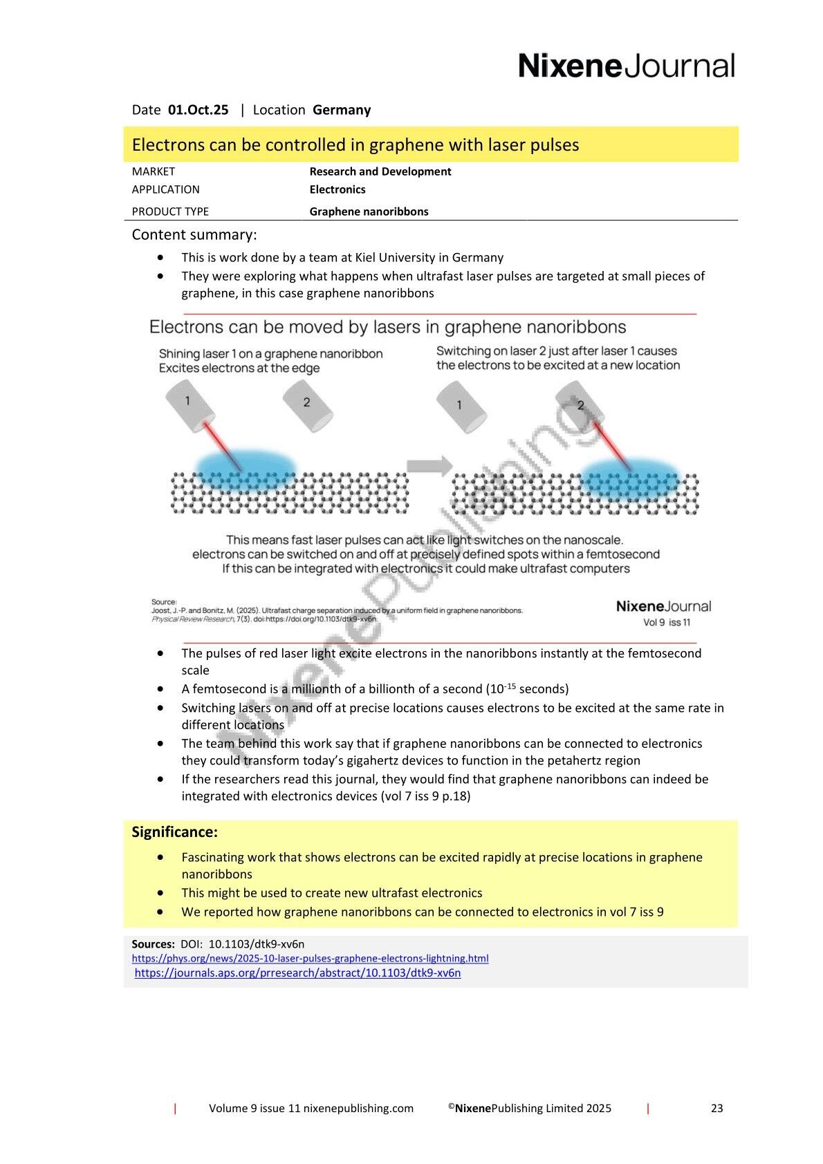 Nixene Journal Volume 9 Issue 11-23 (November 2025)
