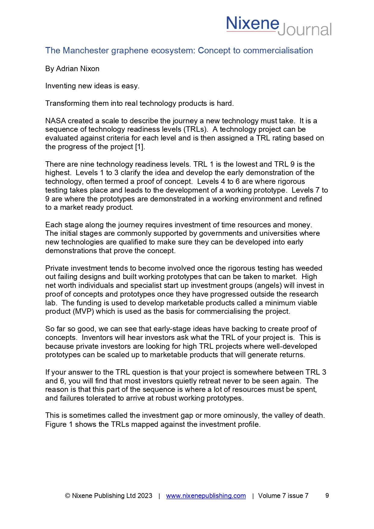 Nixene Journal Volume 7 Issue 7 Special Feature_1 (July 2023) _page-0001
