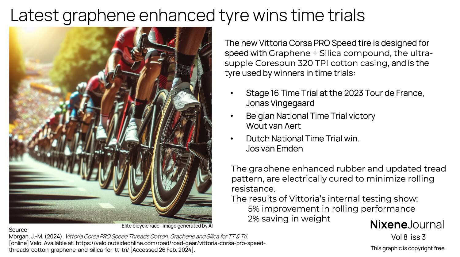 v8 i3 Latest graphene enhanced tyre from Vittoria