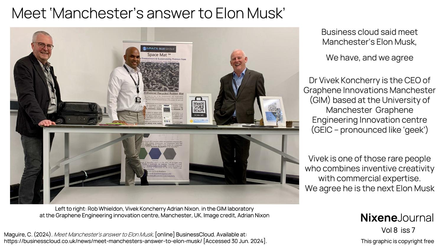 v8 i7 Manchester’s answer to Elon Musk