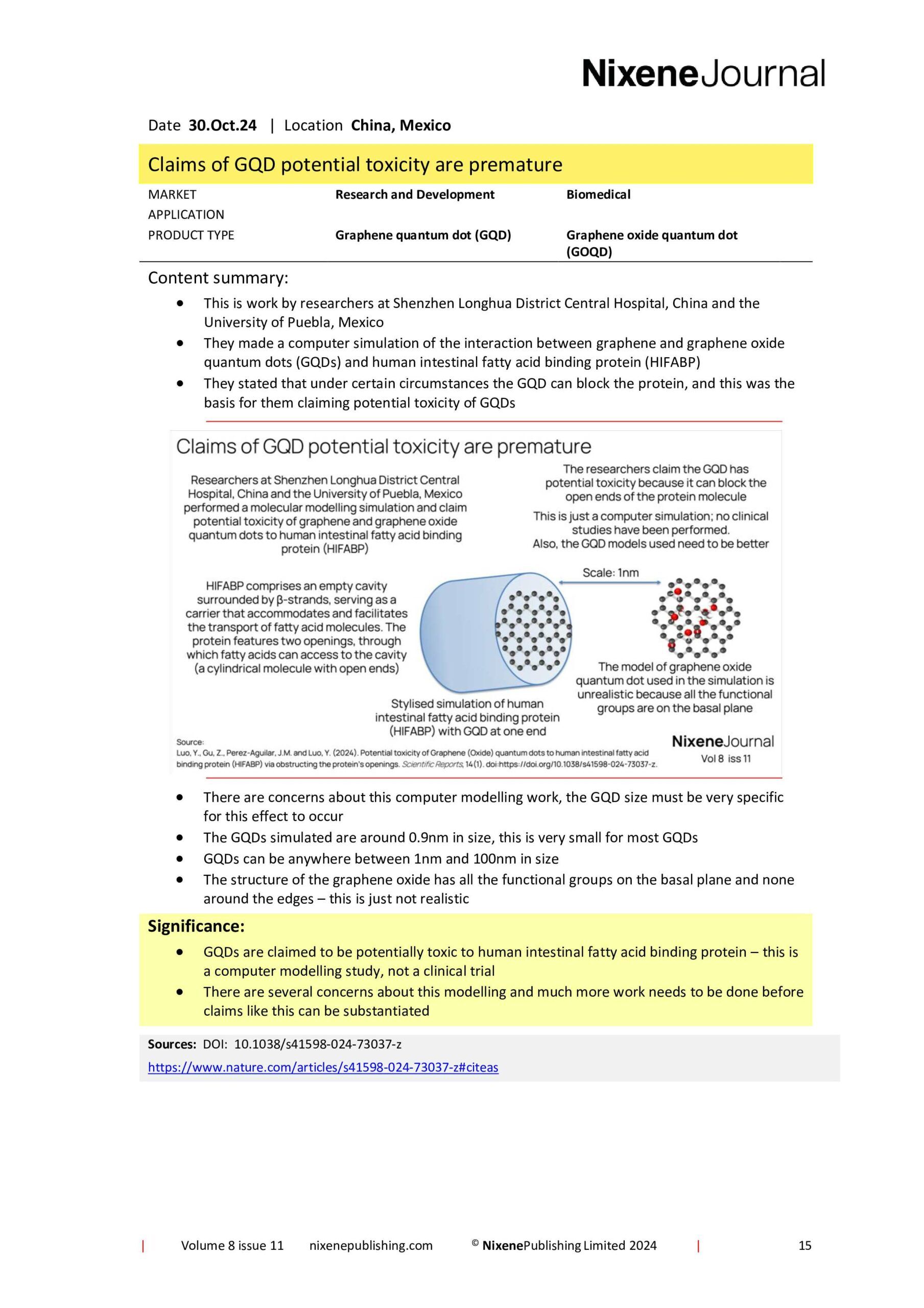 Nixene Journal Volume 8 Issue 11-15 (November 2024)