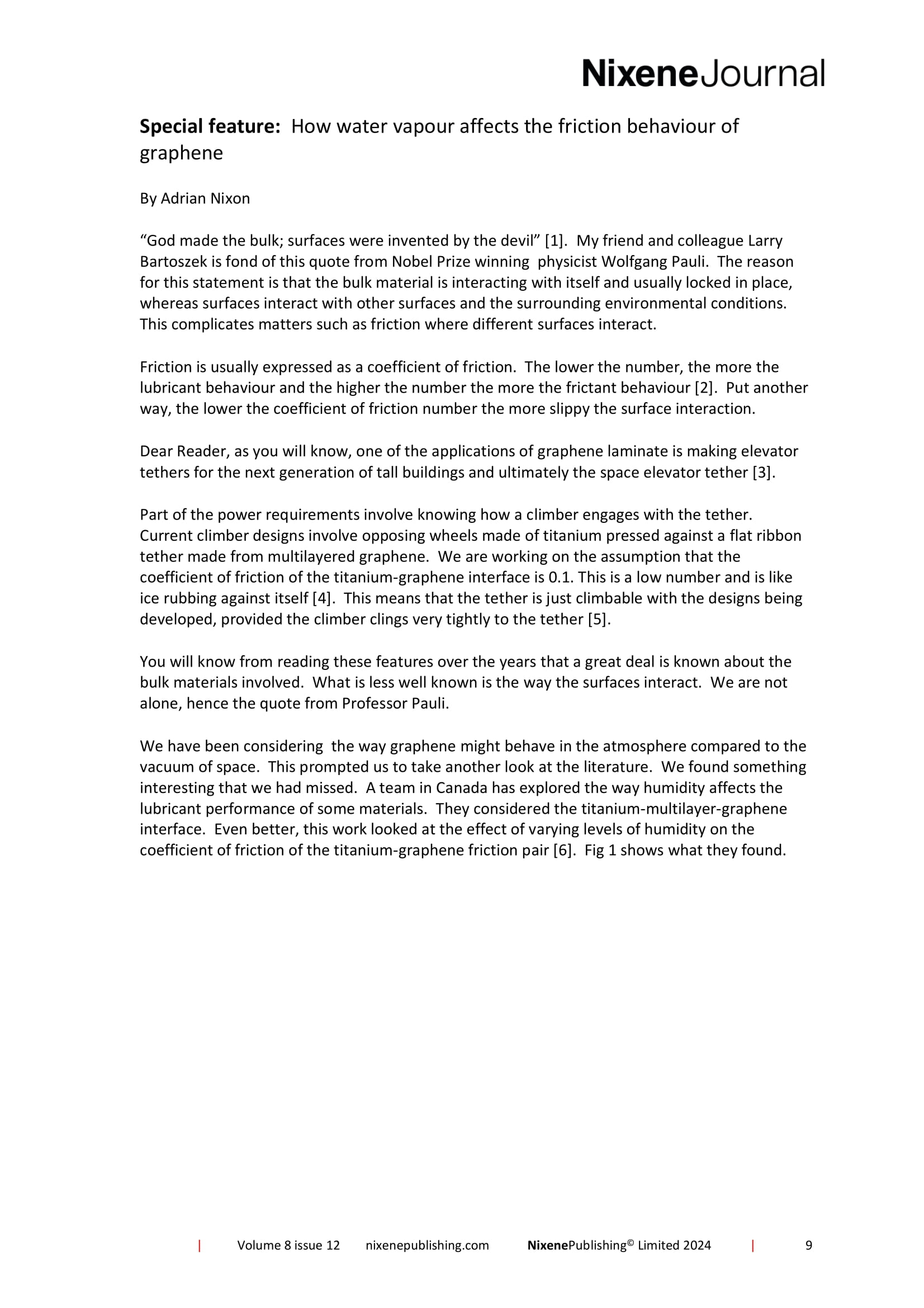 Nixene Journal Volume 8 Issue 12 Special Feature_1 (December 2024)-1