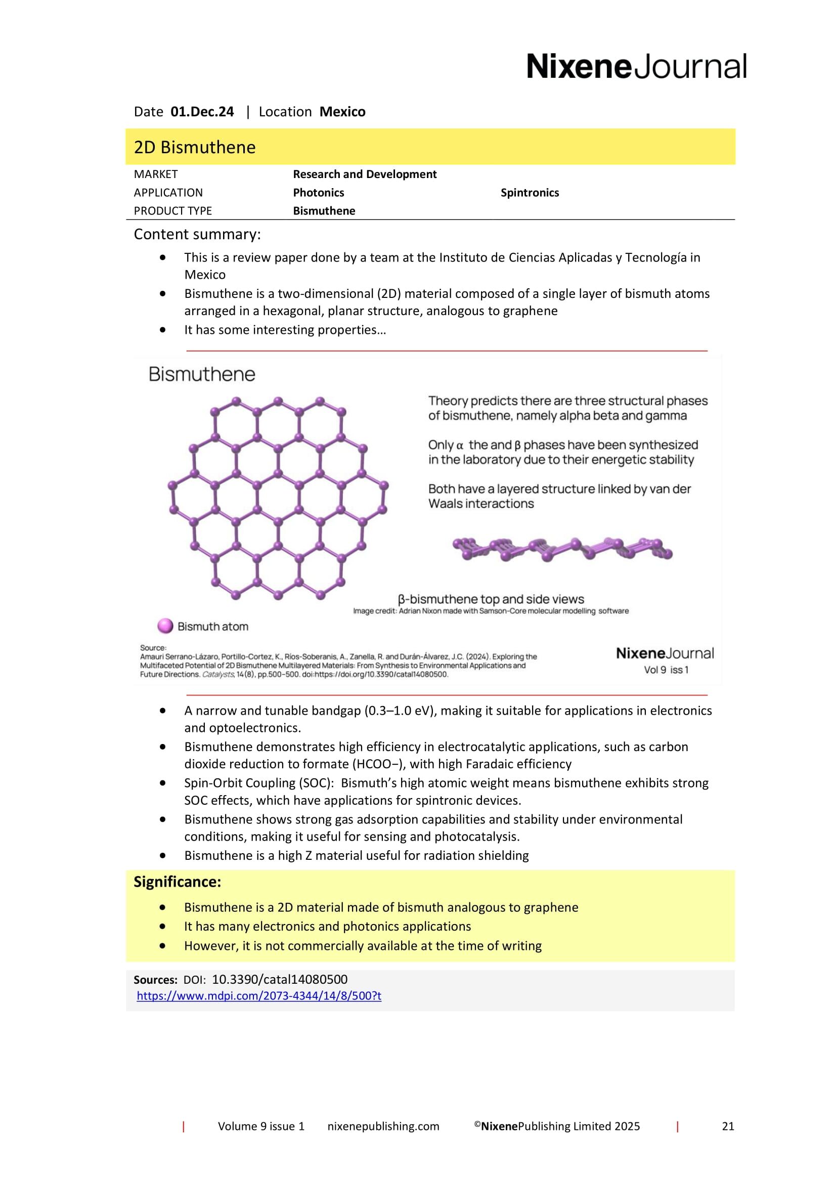 Nixene Journal Volume 9 Issue 1-21 (January 2025)-1