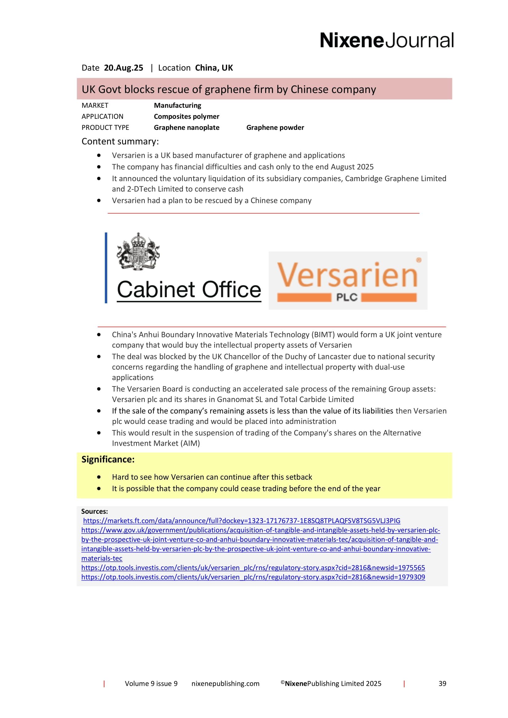 Nixene Journal Volume 9 Issue 9-39 (September 2025)