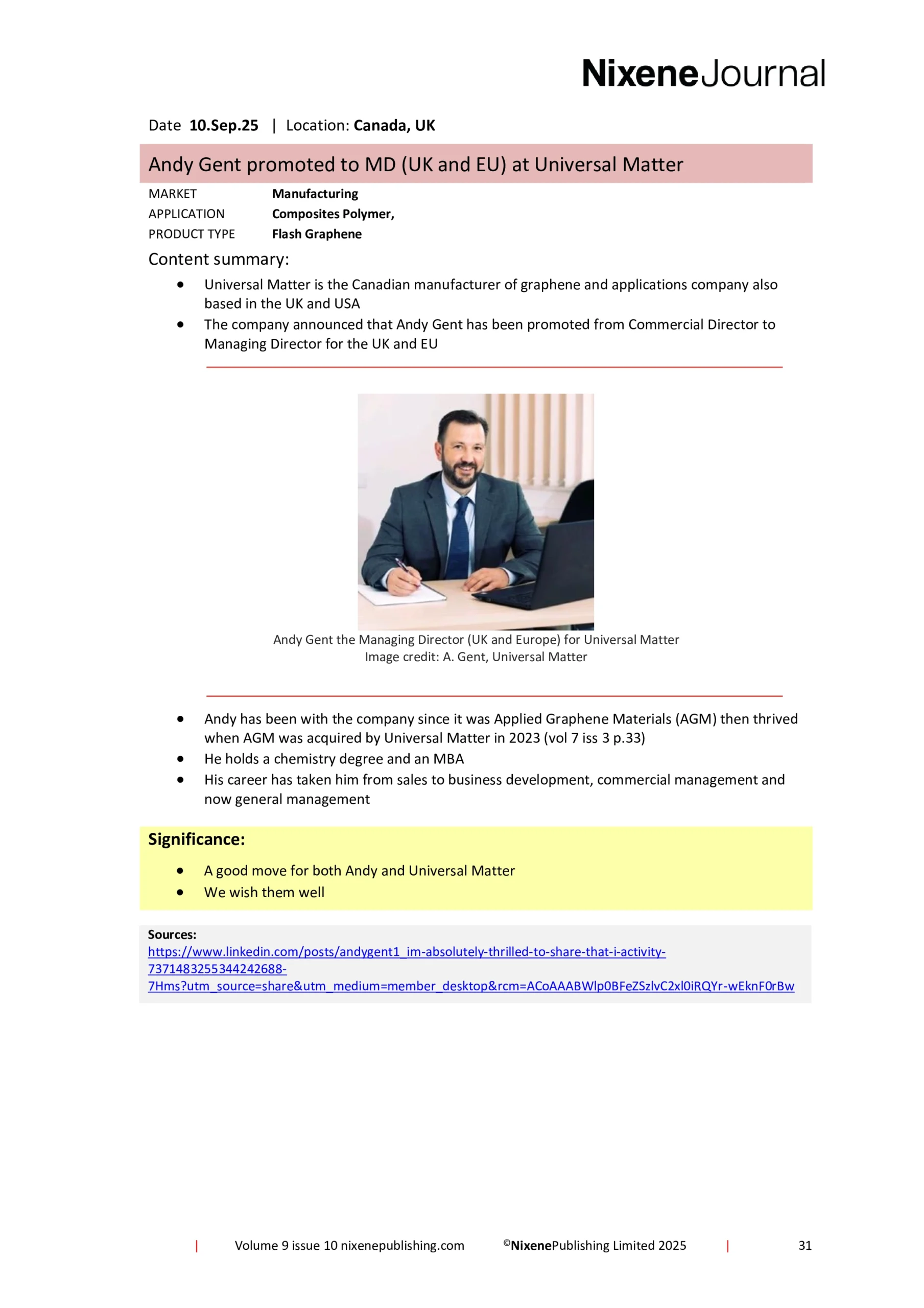 Nixene Journal Volume 9 Issue 10-31 (October 2025)