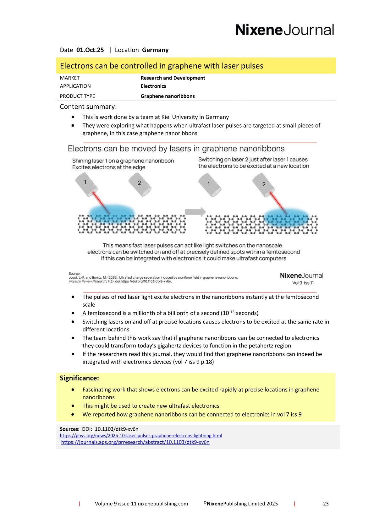 Nixene Journal Volume 9 Issue 11-23 (November 2025)