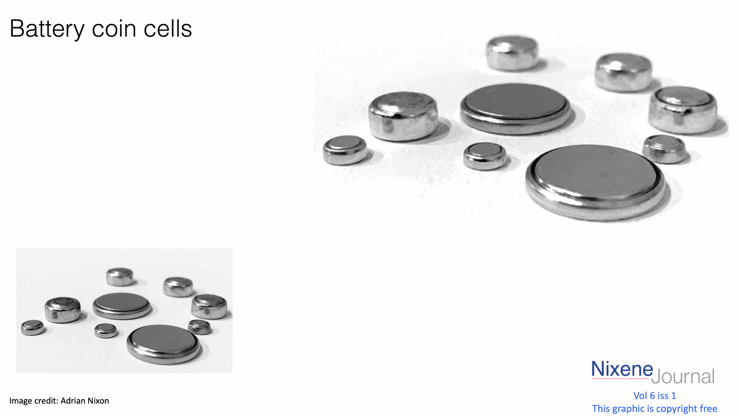 v6 i1 Battery coin cells