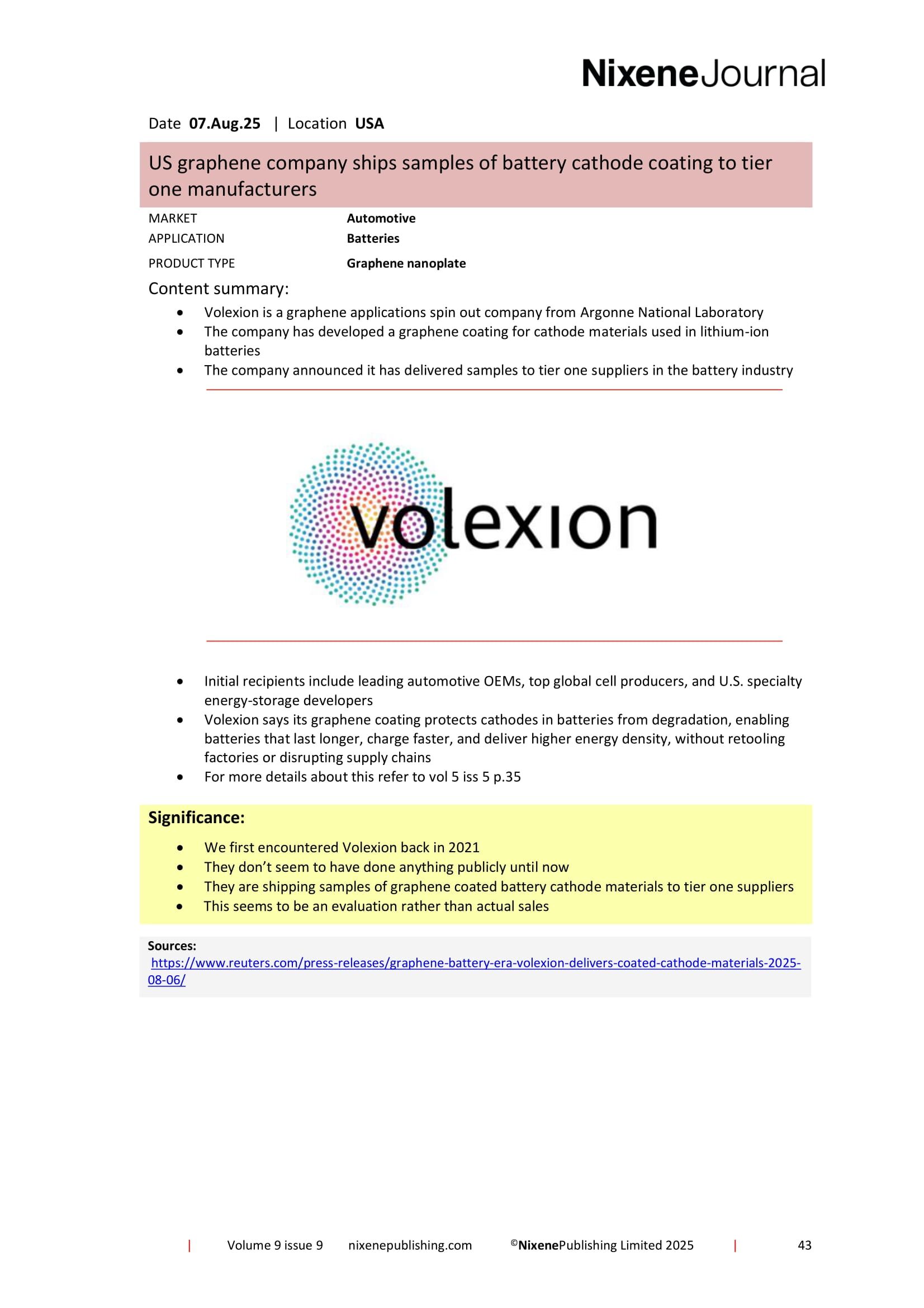 Nixene Journal Volume 9 Issue 9-43 (September 2025)