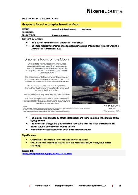 Nixene Journal Volume 8 Issue 7-15 (July 2024)
