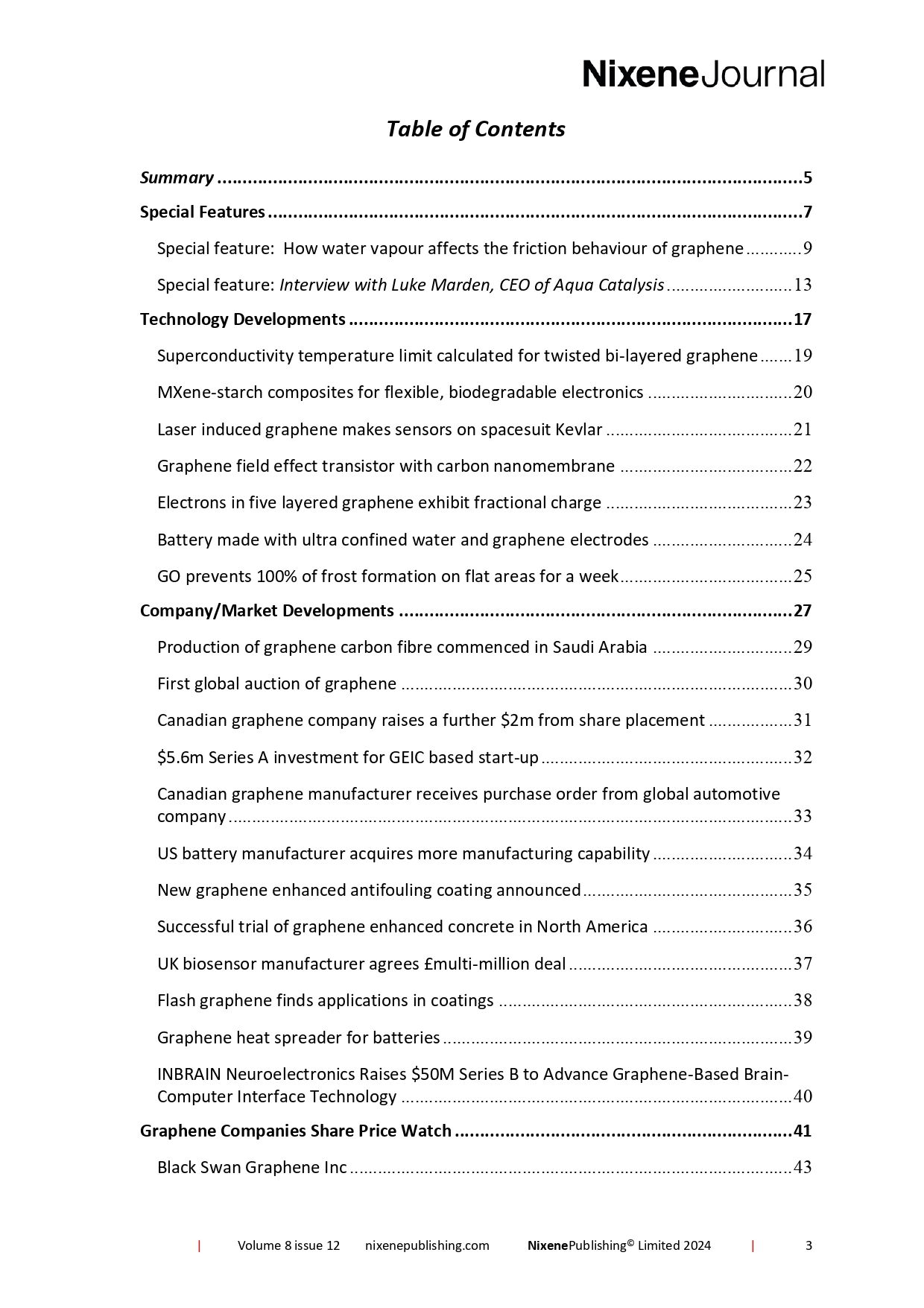 Nixene Journal Volume 8 Issue 12 (December 2024) Contents_Web_page-0001