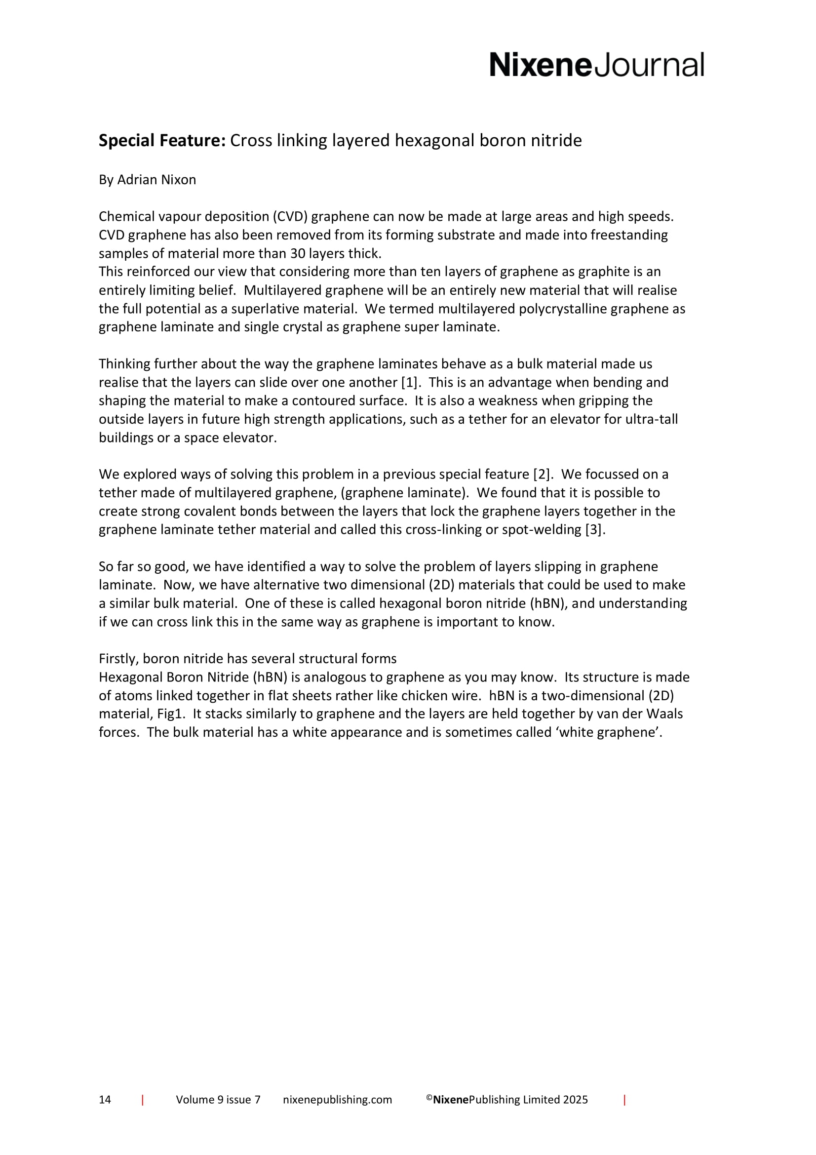 Nixene Journal Volume 9 Issue 7 Special Feature_2 (July 2025) (1)-1